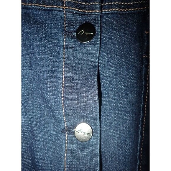 AG ADRIANO GOLDSCHMIED Denim Barn Jacket Women 4X Chore Outdoor Casual Button - Picture 4 of 8